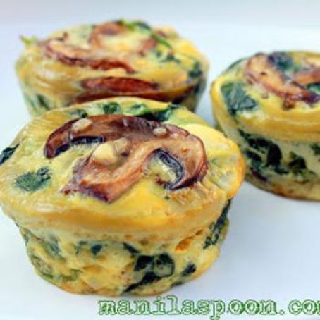 Spinach Quiche Cups